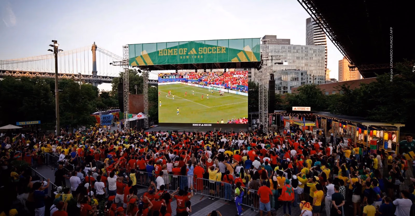 Colombianos en Estados Unidos ¿dónde ver gratis EN VIVO los partidos del Mundial FIFA 2026 en pantalla gigante?