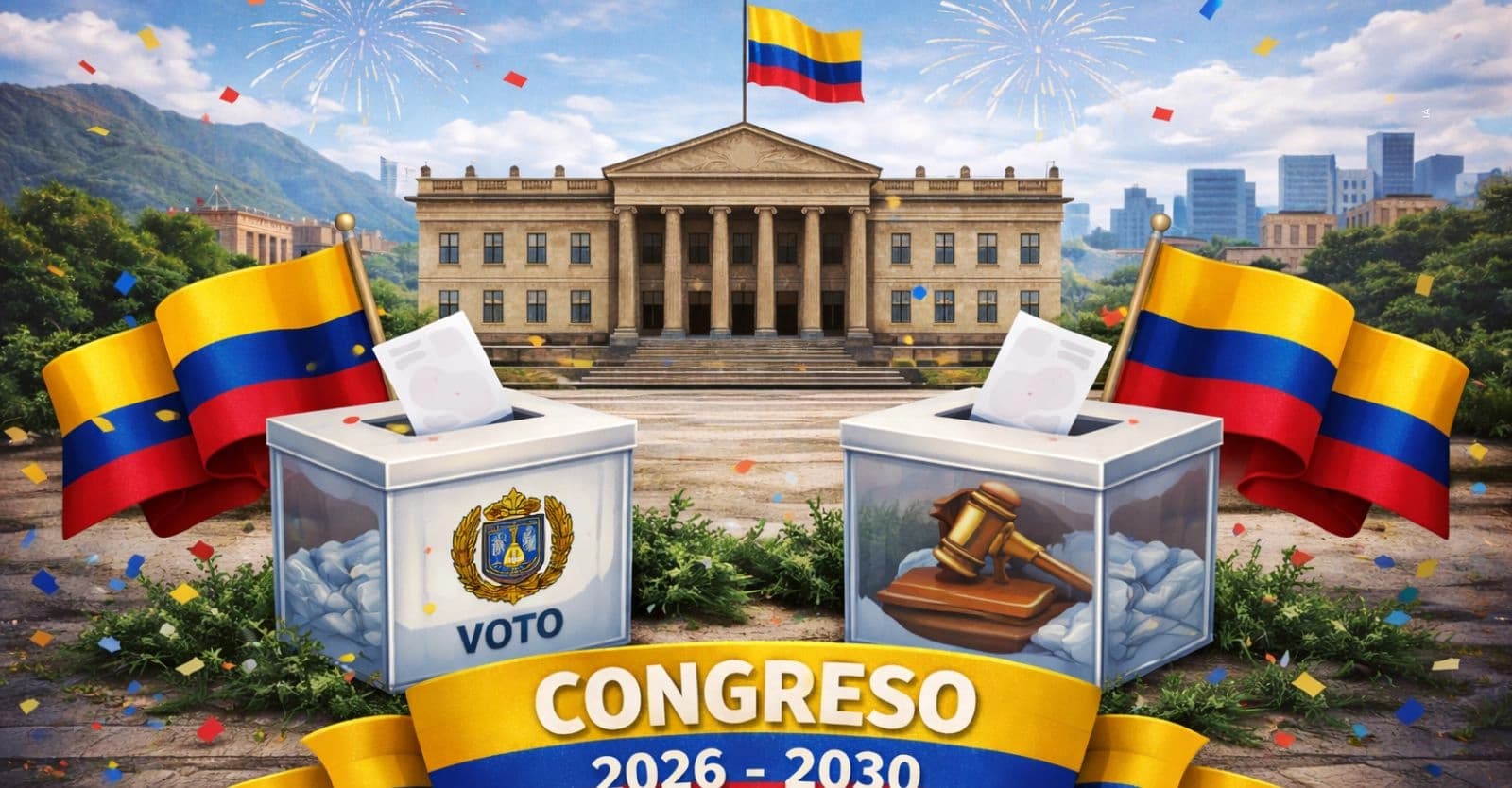 Así queda conformado el Congreso de Colombia 2026-2030.