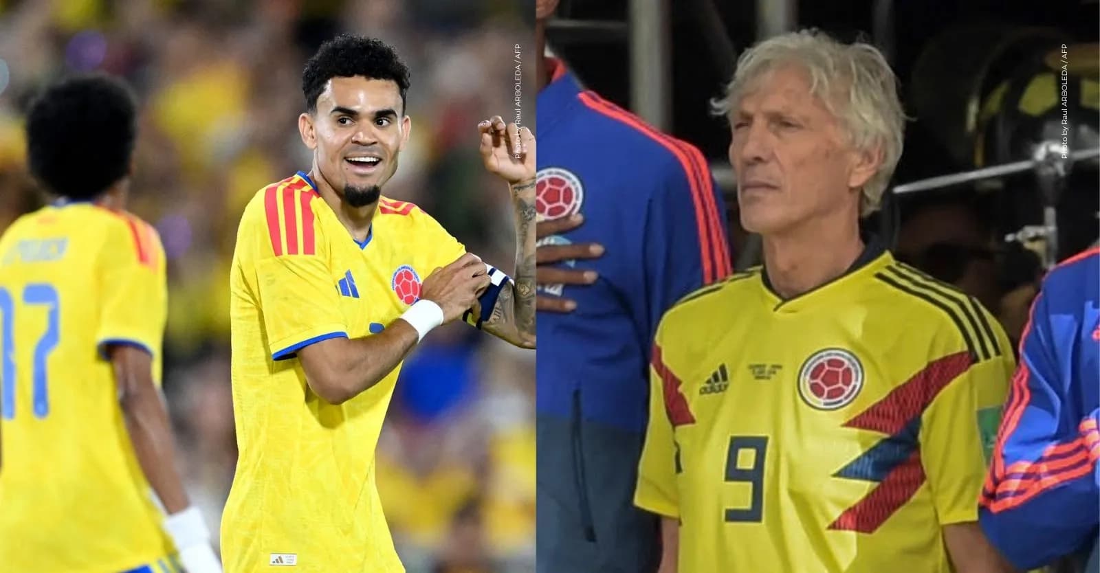 Este fue el emotivo encuentro entre José Pékerman y Luis Díaz tras el partido de la Selección Colombia vs. Uzbekistán