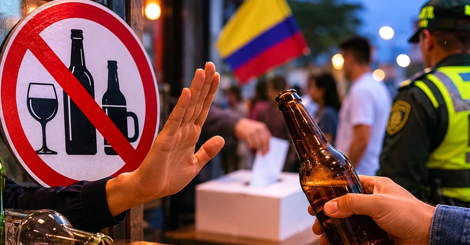 Ojo con la ley seca: estas son las restricciones durante las elecciones presidenciales 2026.