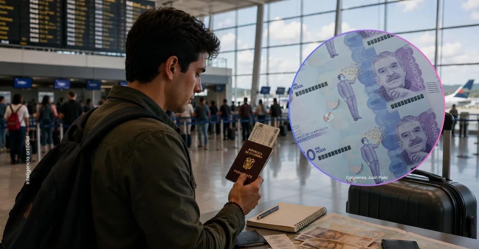 Nuevo impuesto para salir de Colombia en avión en vuelos internacionales