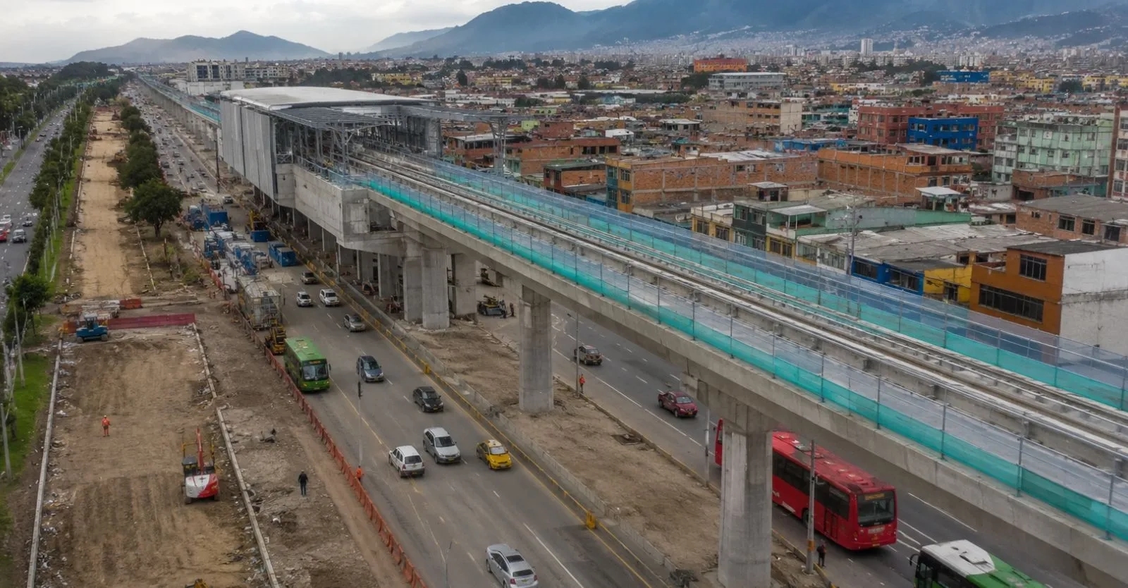 Nuevo avance del Metro de Bogotá: así cambia la movilidad en el sector de la calle 42 Sur.