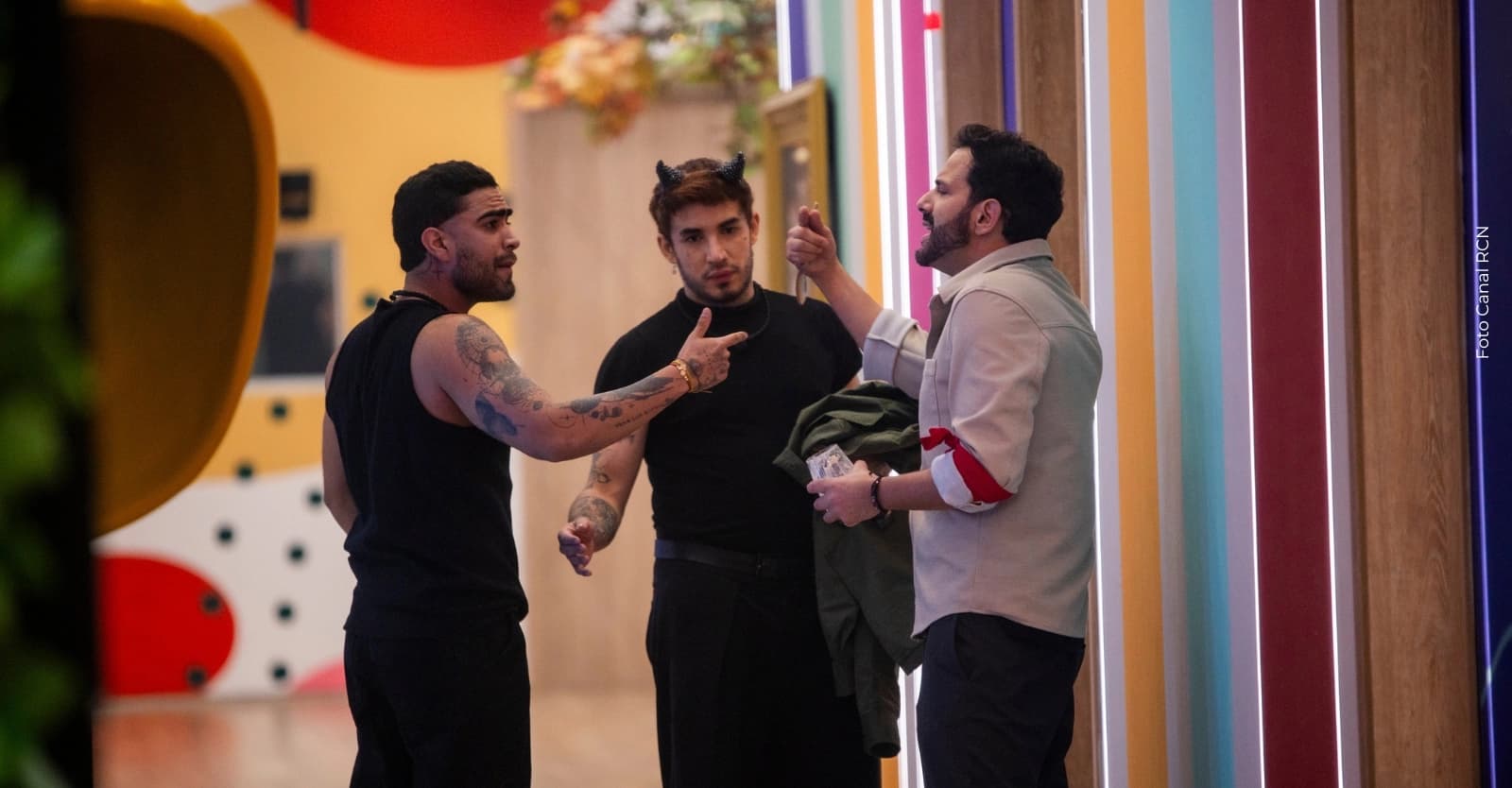 Alejandro Estrada y Eidevin discuten en La casa de los famosos Colombia