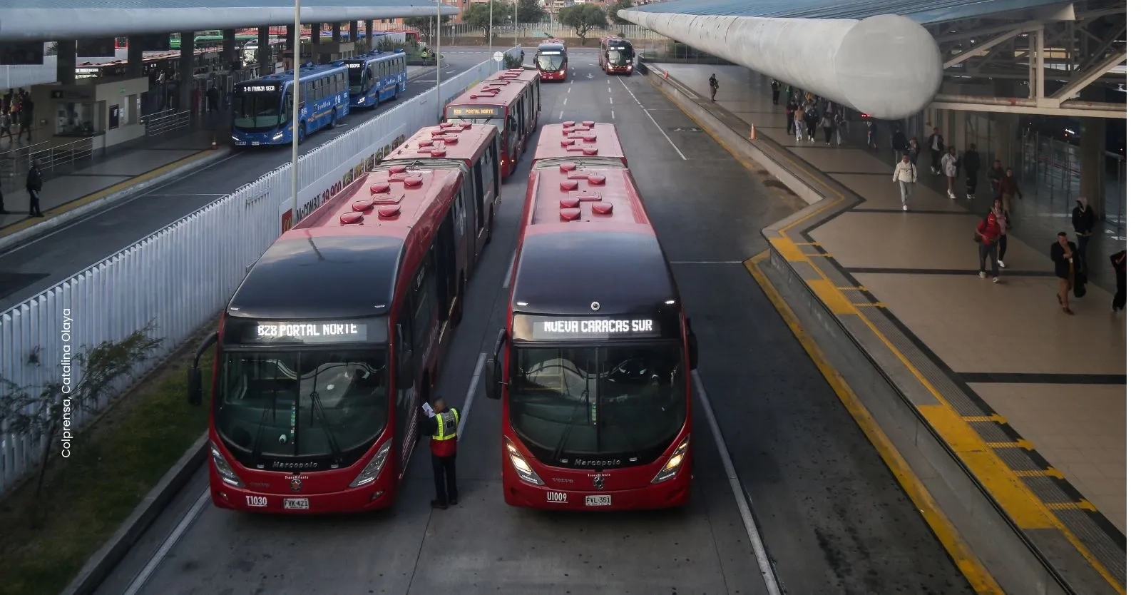 ¿Qué rutas cambiarán en el Portal Américas de TransMilenio este fin de semana?