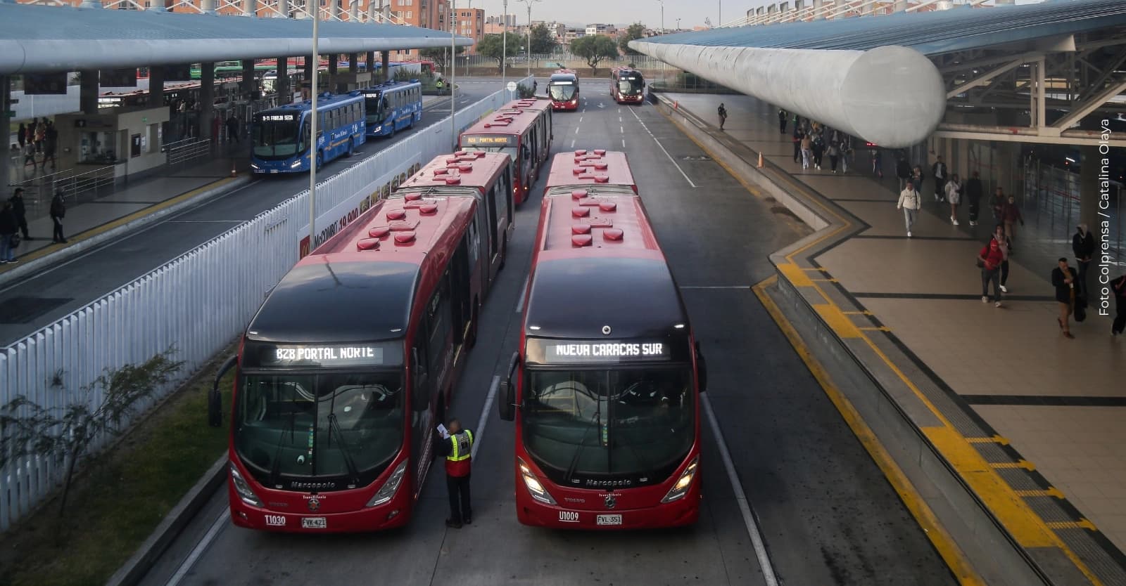 El portal Américas de TransMilenio tendrá cambios operativos por obras en abril