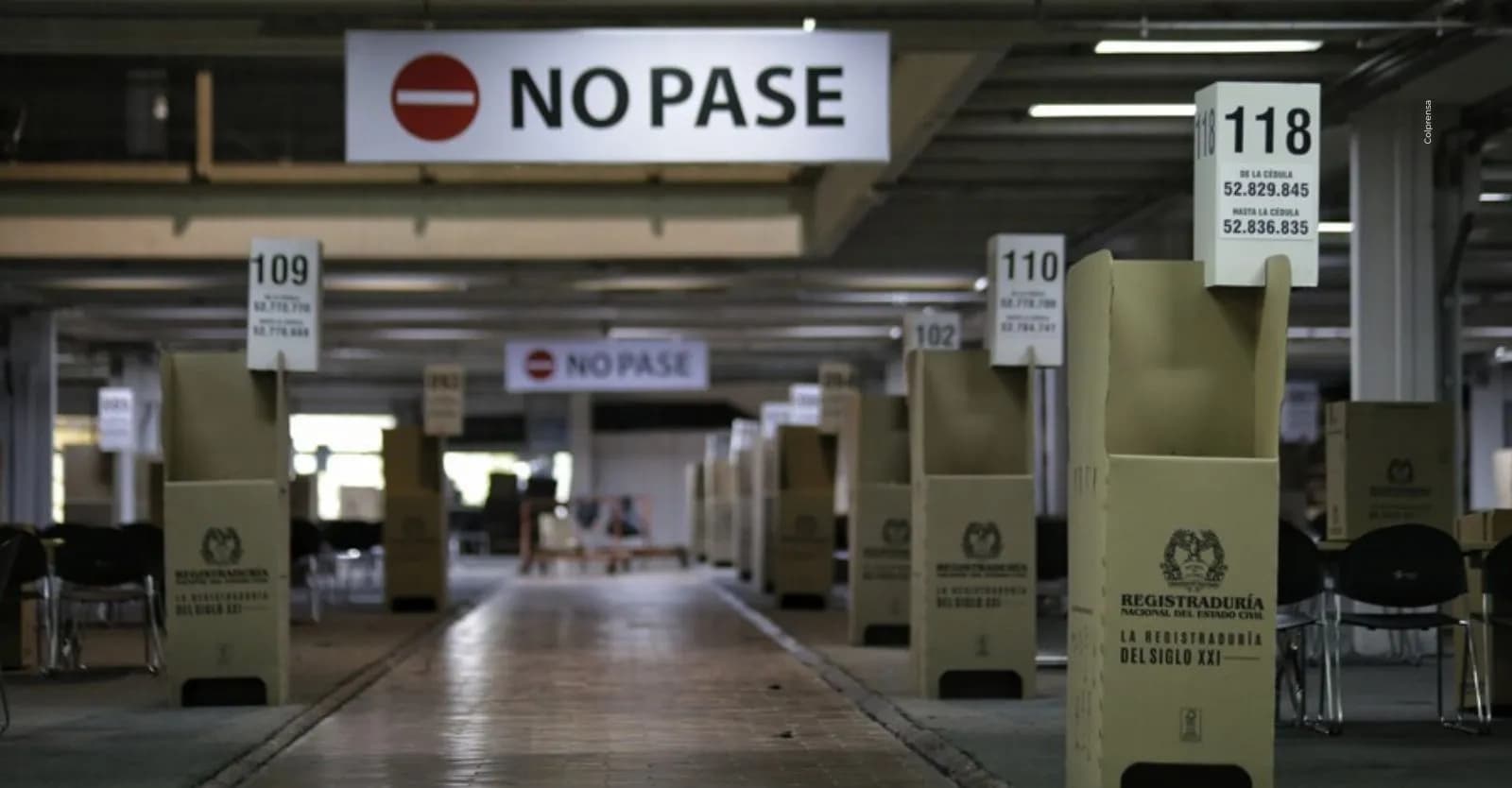 Ojo votantes: estas son las prohibiciones en los puestos de votación para 2026.