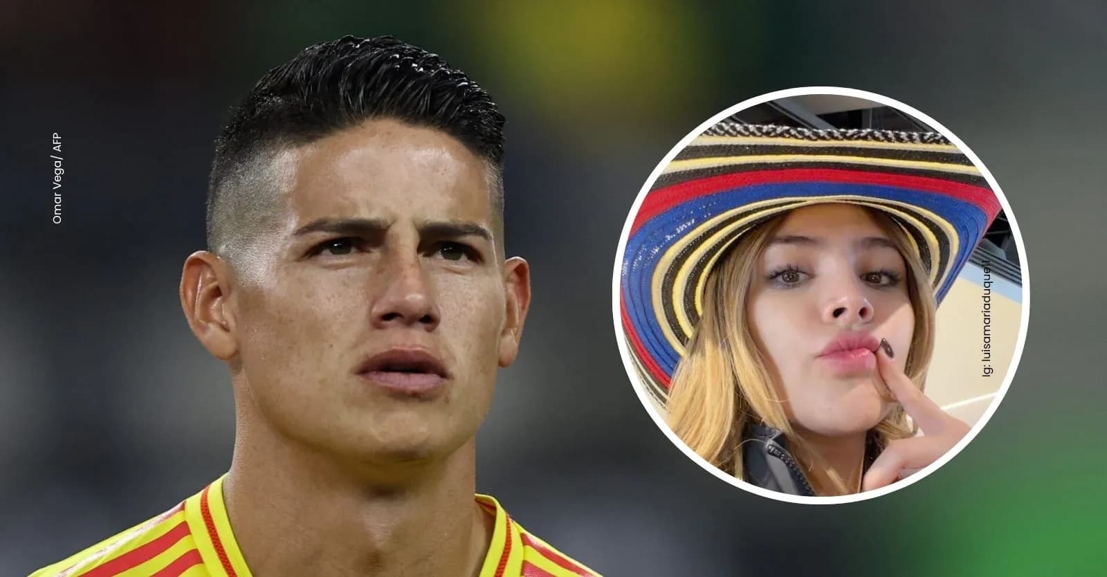 Texto alternativo: ¿Quién es Luisa Duque?, la novia de James Rodríguez; se llevan 10 años