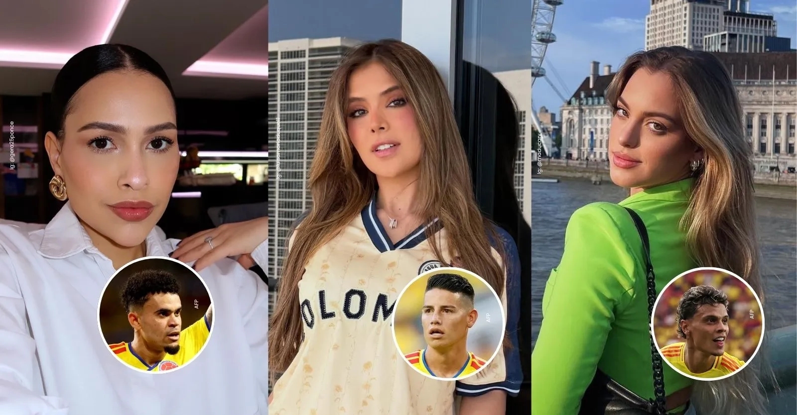Estas son las novias y esposas de los jugadores de la Selección Colombia