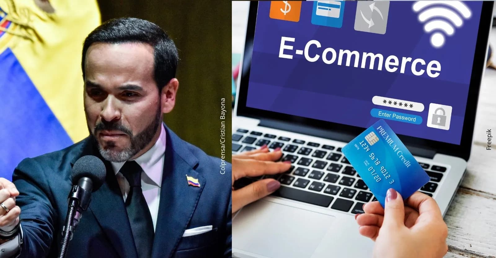 Reforma tributaria de Abelardo de la Espriella: Esto propone la ley ante el comercio electrónico internacional