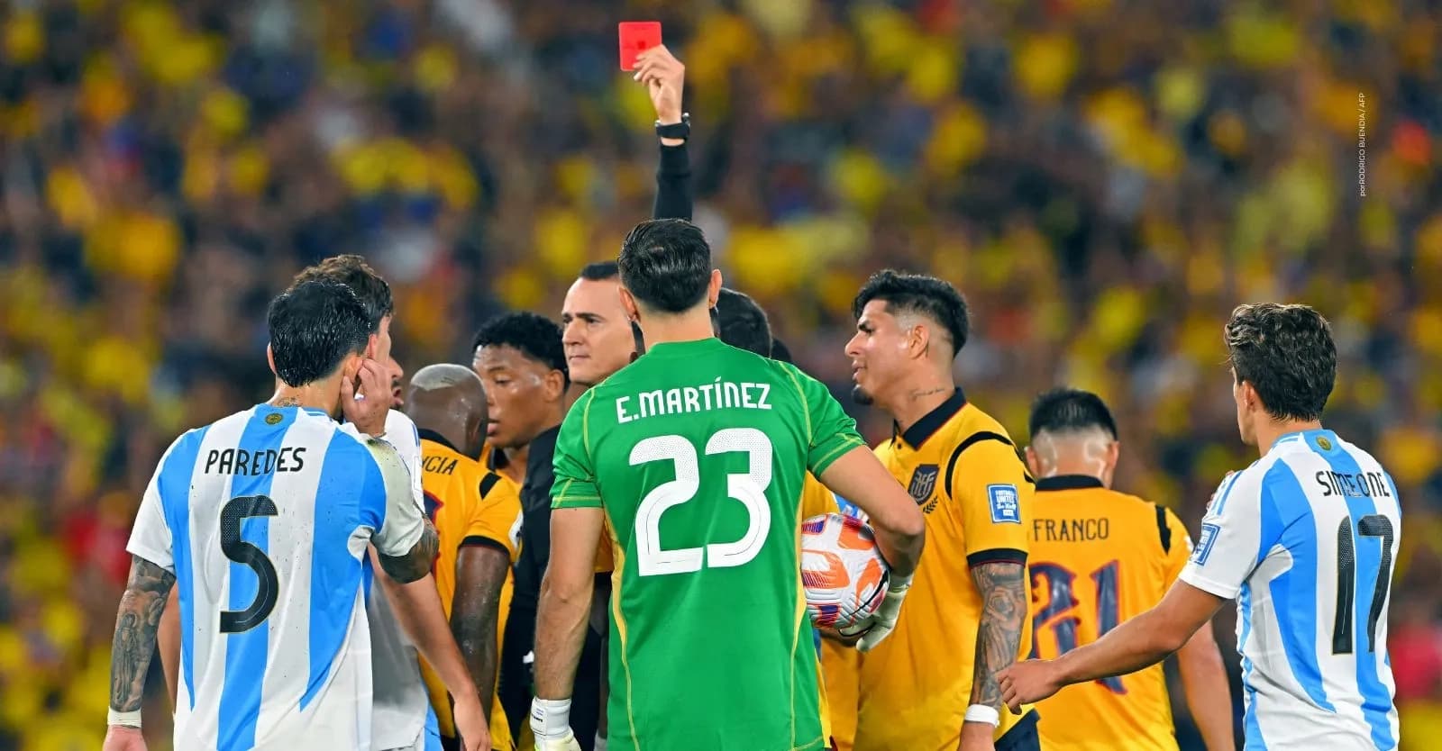 Tarjeta roja en el Mundial 2026: estas son las consecuencias para los jugadores.