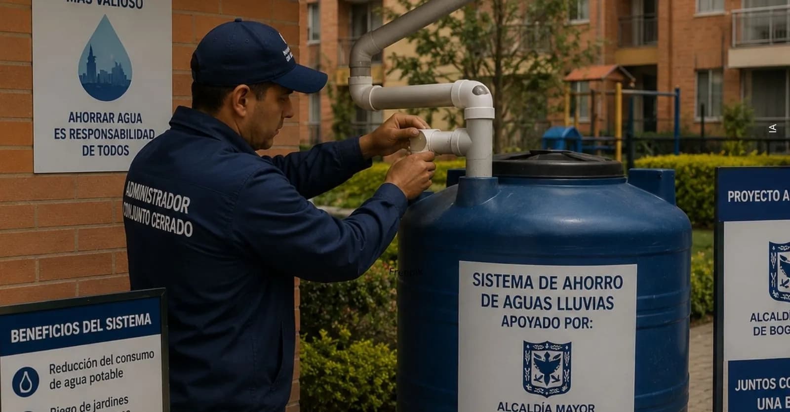 Conjuntos residenciales de Bogotá podrán acceder a soluciones para el aprovechamiento de agua lluvia tras la llegada del fenómeno de El Niño