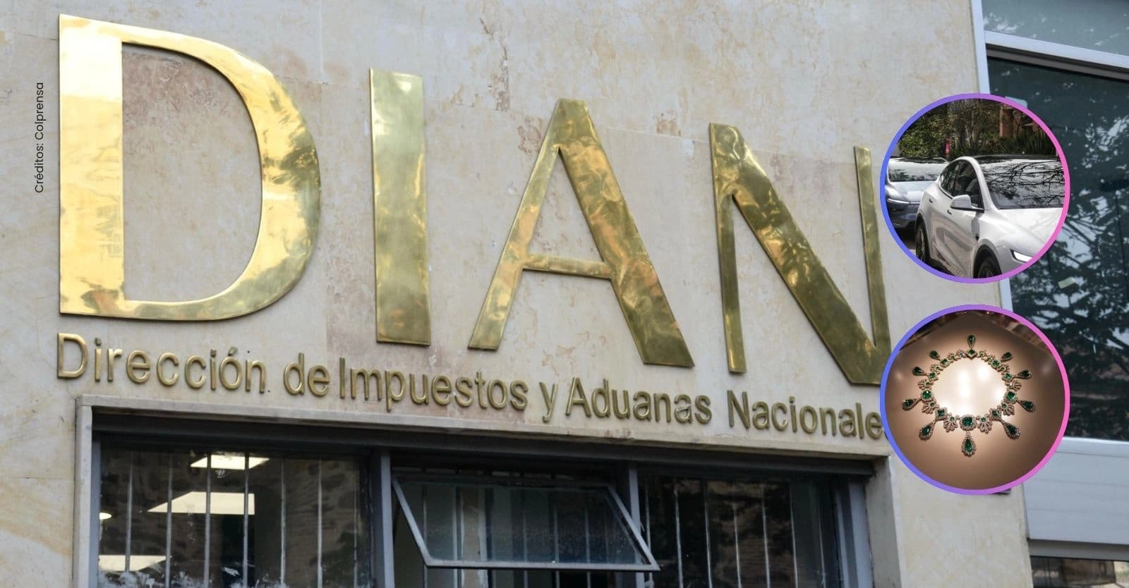 La DIAN tendrá una subasta virtual con joyas, maquinaria y vehículos