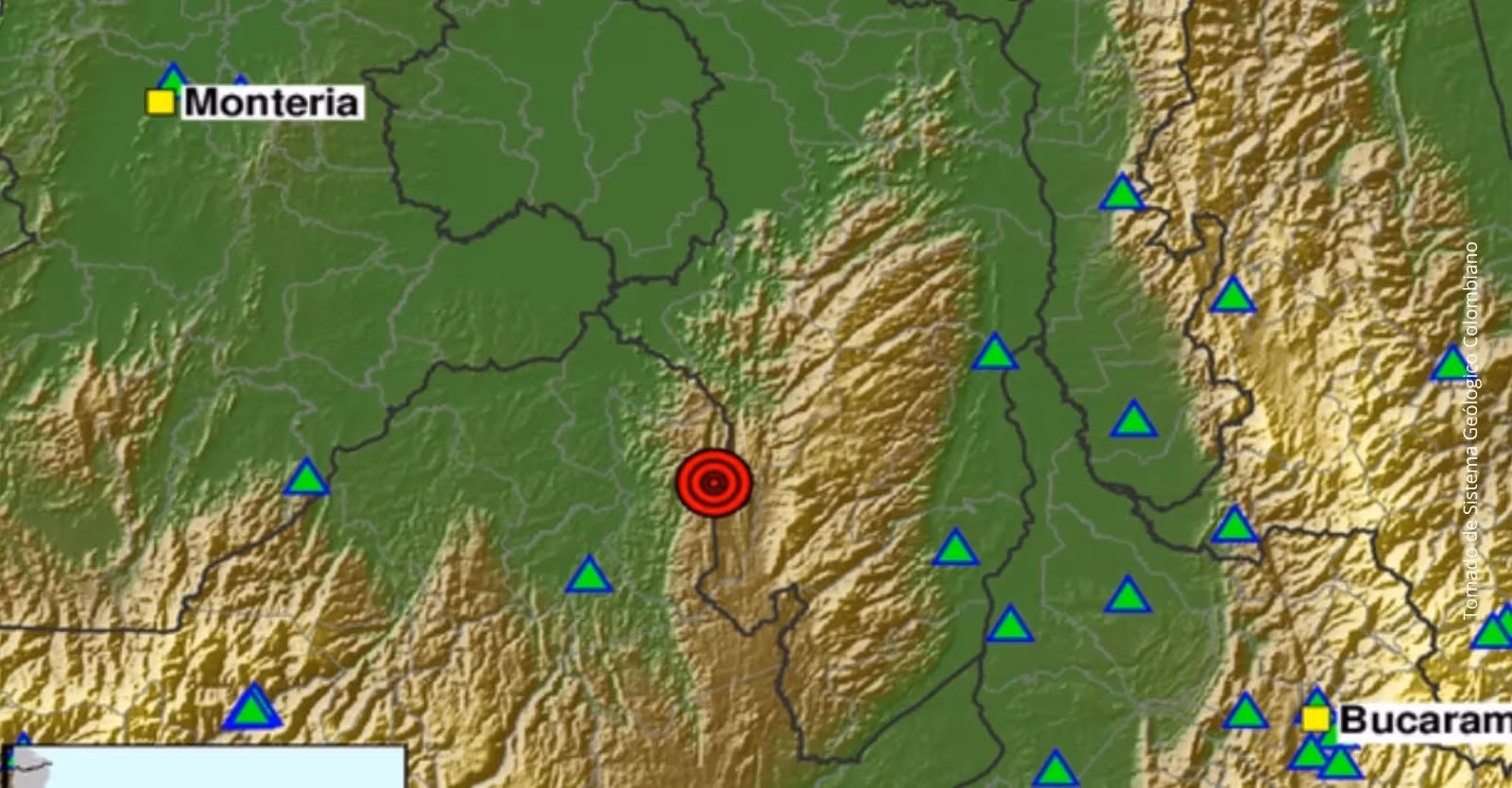Temblor hoy en Colombia 1 de septiembre del 2026: Epicentro y Magnitud