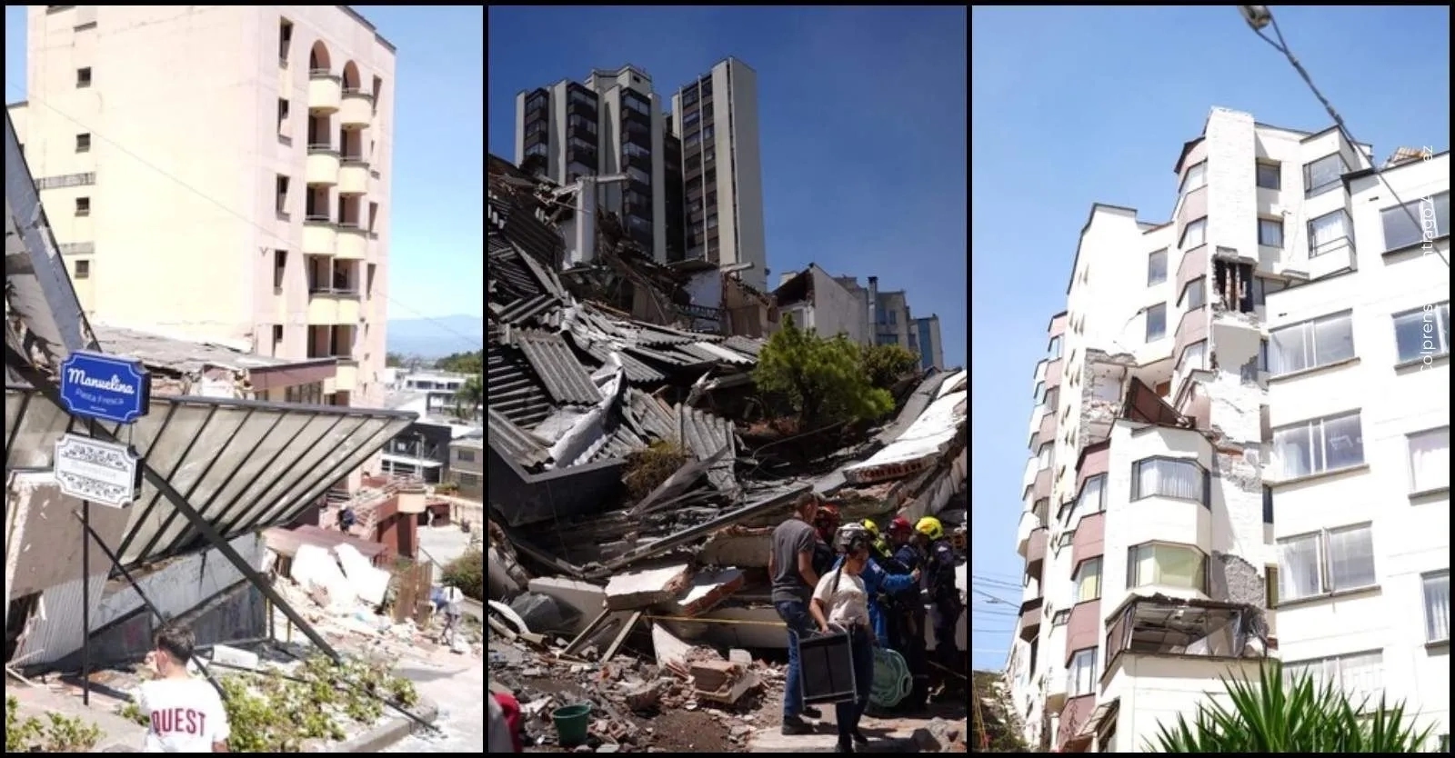 Fuerte temblor hoy en Colombia: al menos 70 muertos tras terremoto que sacudió a Chocó, Cali, Manizales y Pereira