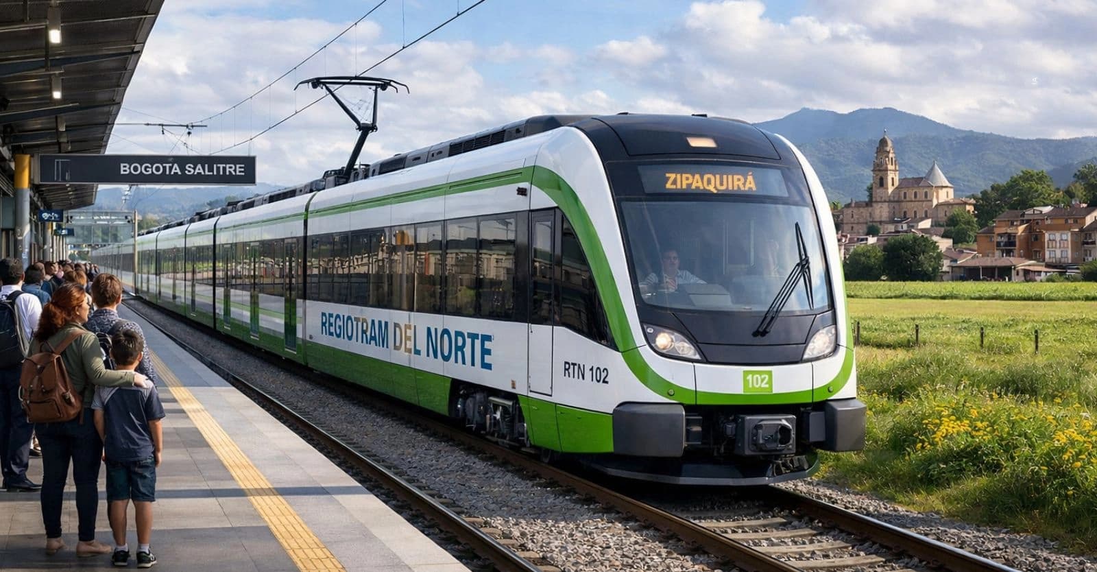 Así será el RegioTram que conectará Bogotá con la Sabana.
