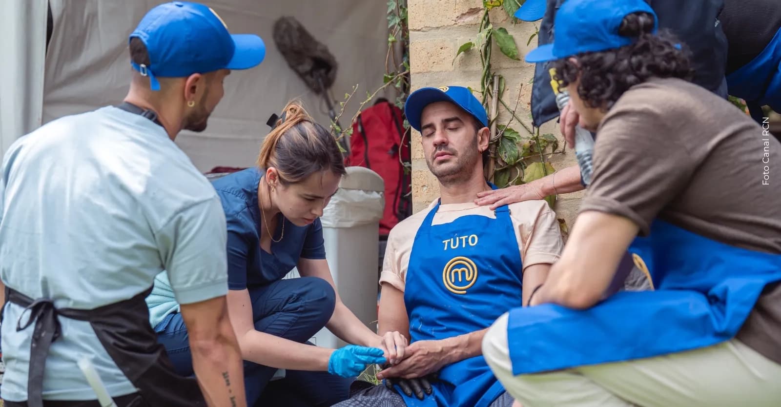 Tuto Patiño se desmayó en pleno reto de Masterchef Celebrity Colombia 2026