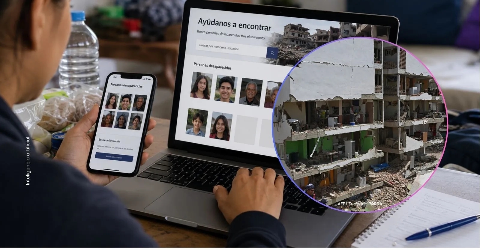 Plataforma 'Venezuela te busca' para localizar desaparecidos tras el terremoto